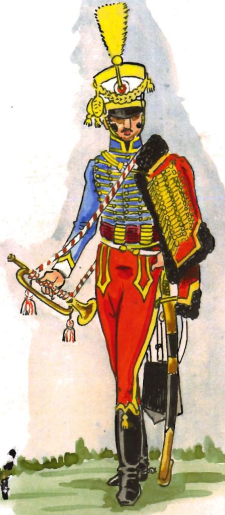 Trompette 5e Hussards, 1803